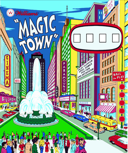 Williams 1967 magic town - williams,
