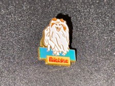 (Z11) PINS BADGE ENAMEL VINTAGE COLLECTION CHIEN CROQUETTES FRISKIES