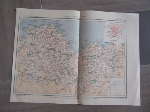 Carte couleurs cotes - du, nord