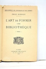 LIVRE ANCIEN HENRIOT L'ART DE