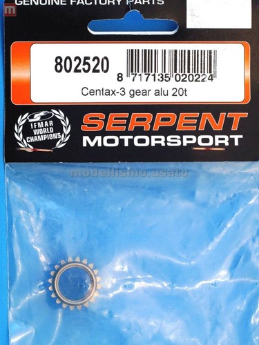 Serpent 802520 pignon alu - 802520,