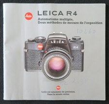 Catalogue appareil photo LEICA