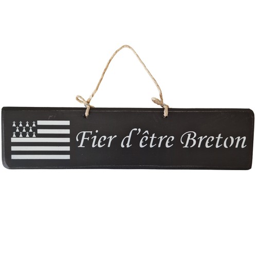 Plaque décorative bois noir - ,