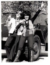 Photo de presse originale de Gilbert Montagné et Ester Galil (CKC)