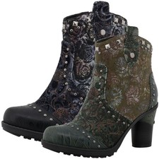 Mustang Bottes Pour Femmes En Design Floral Avec Clous 15M0162010