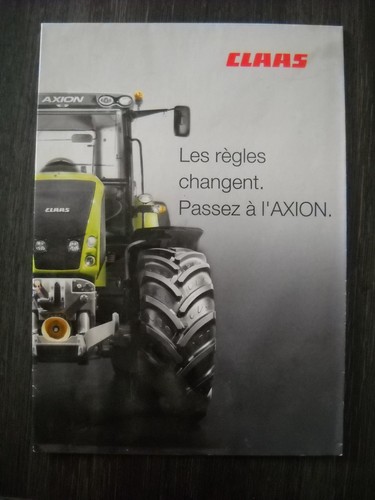 Catalogue brochure tracteur - catalogue/brochure,