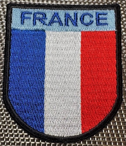 Ecusson drapeau france patch - drapeau,