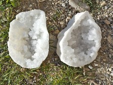 Geode de Quartz du Maroc 1147g