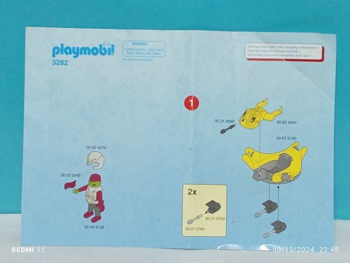 Manuel playmobil instructions - manuel,