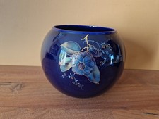 Vase boule en faience de