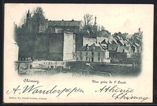 CPA Chimay, Vue prise de l´Ouest 1901 