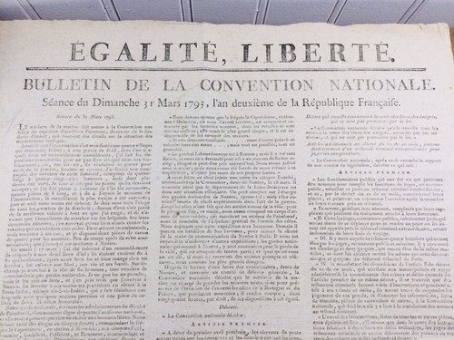 Rare affiche révolution - rare,