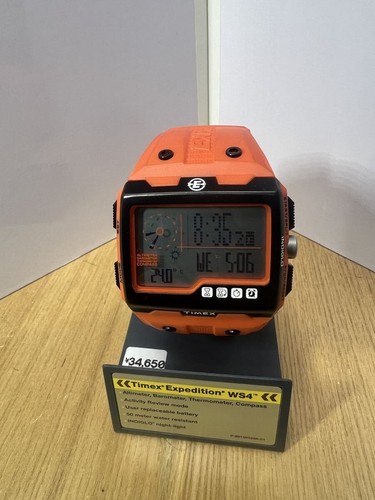 Timex expedition orange - 4,