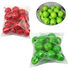 Pommes artificielles fruits pour d��coration pack de 20 plastiques d��coration d