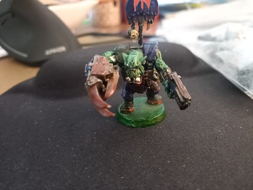 Ork nob power klaw orks - power,