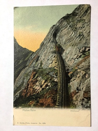 Cpa pilatus bahn eselwand - pilatus,