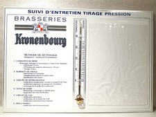 Plaque tôle publicitaire