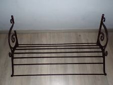 Ancien présentoir à pain de boulangerie en fer forgé debut 20eme
