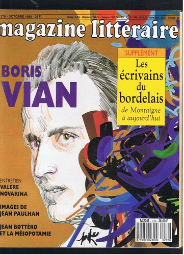 Magazine litteraire 270 - magazine,