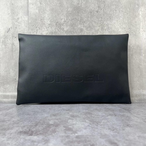 Sac pochette diesel noir - pochette, logo