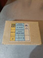 Bourjois Soir de Paris diffuseur Parfum en boîte de 5 pièces vides Emb d'origine