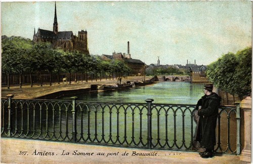 Cpa aqua 397 amiens la - ed.,