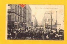 PARIS XII° / Sortie des ECOLES Rue de WATTIGNIES , Commerce Ambulant DEBRAY 1907