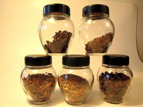 Antique vintage spice jar - vintage,
