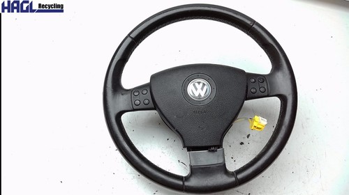Volant cuir pour airbag - cuir, vw
