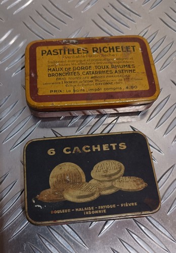 Lot ancienne boite de - d',