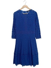 HALLHUBER Robe en dentelle Dames Robe T EU 38 bleu élégant