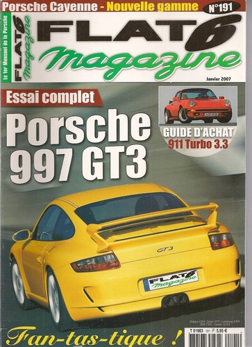 Flat 191 essai - porsche, 997