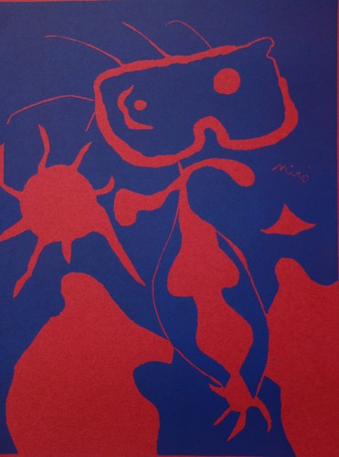 Joan miro homme au soleil - miro,