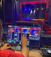  multiCAM SDI BOX 4+1,broadcast SDI 3RU,station vidéo multicam SDI,mélangeur VID