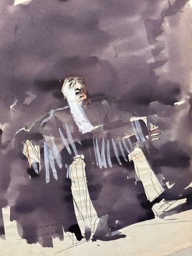 Dessin ancien jean terles - jean,
