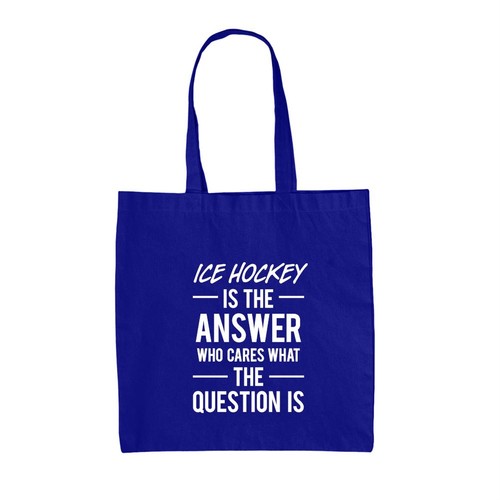 Glace hockey the answer - is,