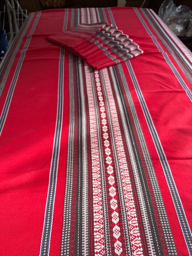 Service table basque nappe - de,