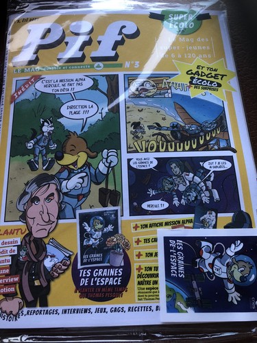 Pif gadget sous - sous, neuf