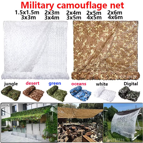 Filet camouflage militaire - camouflage,
