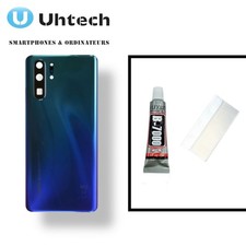 Vitre arrière pour Huawei P30 Pro (Bleu aurora / Aurora blue) - origine démontée