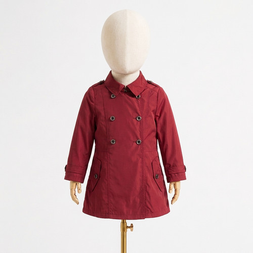 Girls baby burberry red hooded - girls,