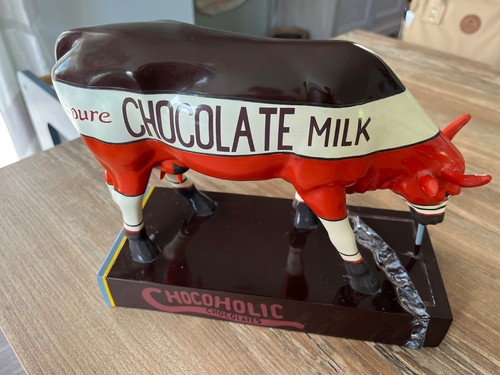 Cowparade chocoholic vache - "chocoholic",