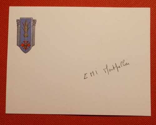 Carte militaire insigne - , en