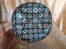 RARE ASSIETTE A COMPARTIMENTS EN FAIENCE DE VALLAURIS ROBERT PICAULT N°6