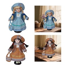 Poupée En Porcelaine Fille