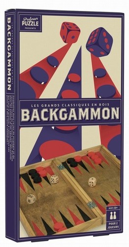 Backgammon bois vintage - bois,