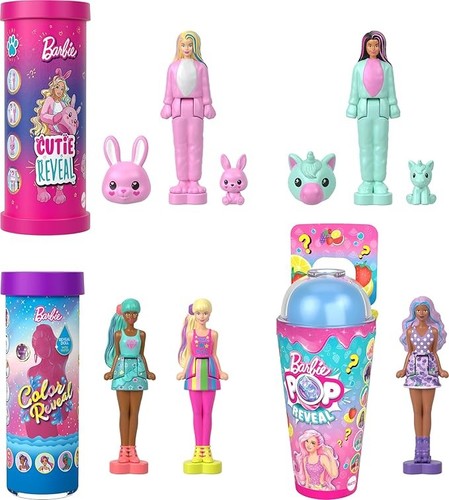 Barbie figurines mini - barbie,
