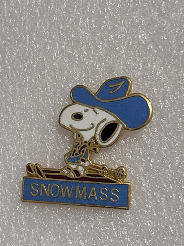 Pin snoopy ski snow - pin’s,
