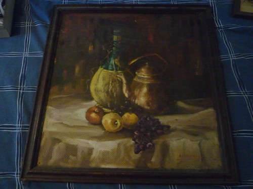 Nature morte signée - morte,