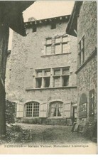 01.PEROUGES.MAISON VERNET.MONUMENT HISTORIQUE